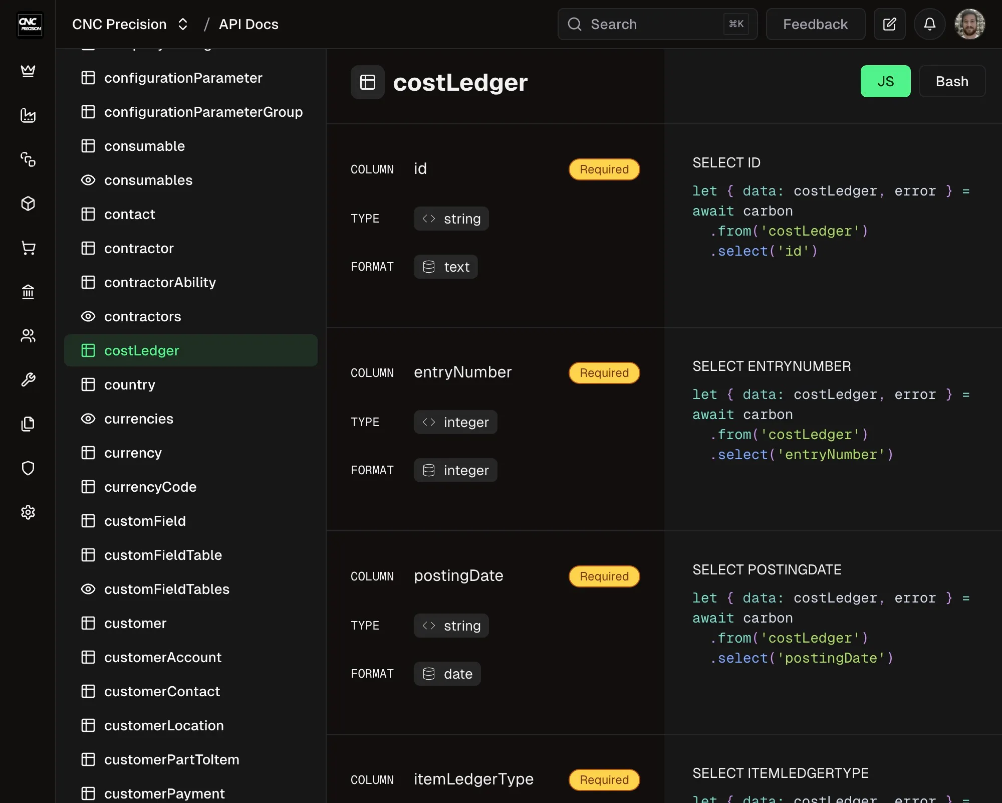 Auto-generated API Documentation